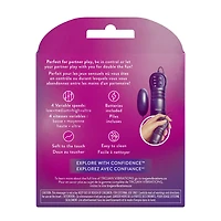 Trojan Vibrations Extrémité Vibrante Vibromasseur Avec Télécommande 1 Vibromasseur À Plusieurs Vitesses