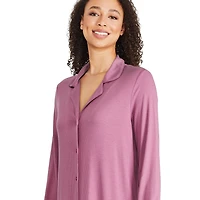 Chemise de nuit côtelée George pour femmes Tailles TP–TTG