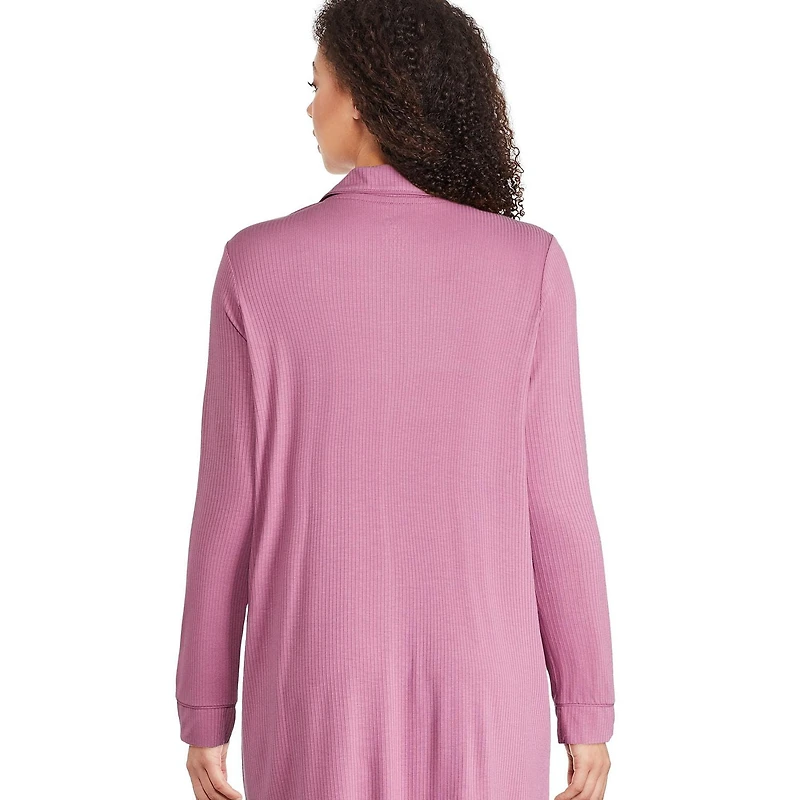 Chemise de nuit côtelée George pour femmes Tailles TP–TTG
