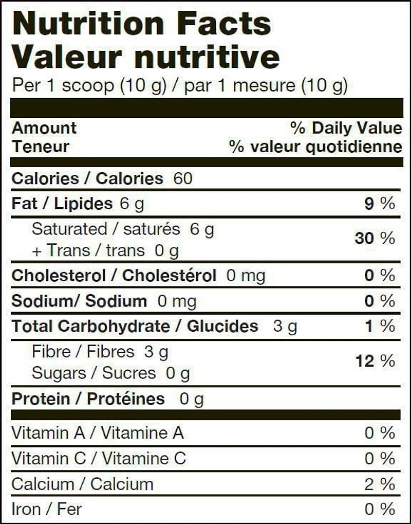 Nutiva Poudre De TCM