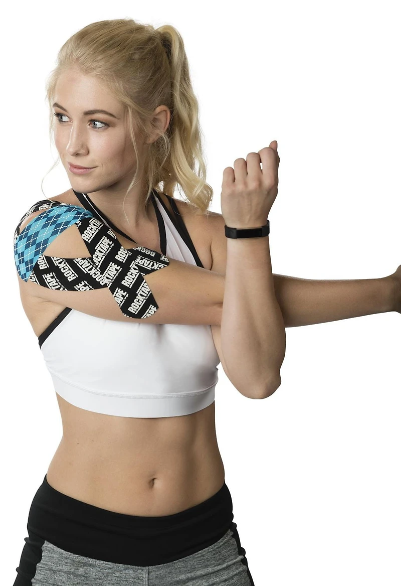 ROCKTAPE RUBAN KINÉSIOLOGIE PRÉDÉCOUPÉ BEIGE