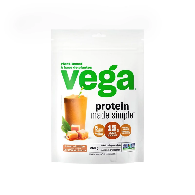 Vega Les protéines simplifiées Caramel au beurre