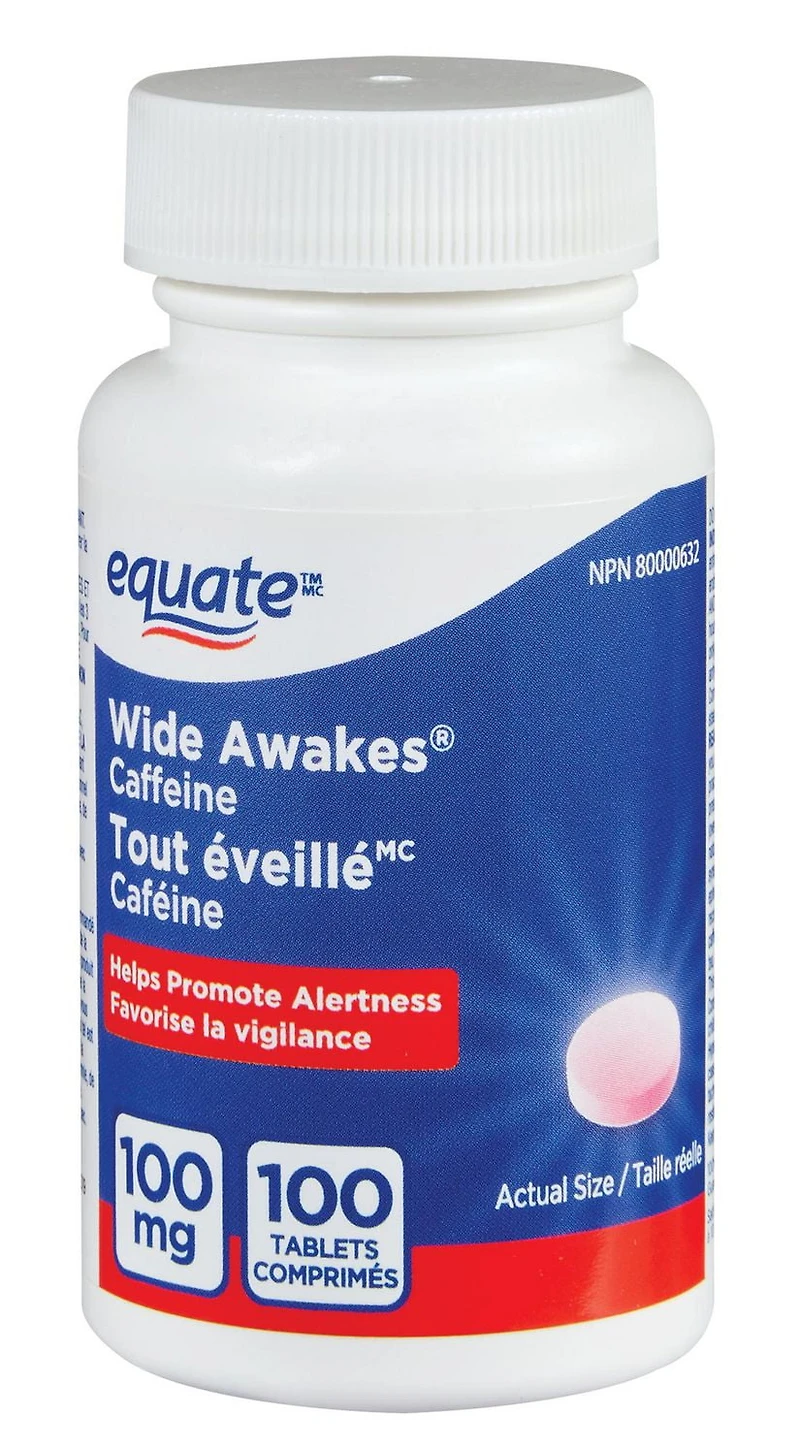 Tout éveillé<br>Caféine 100 mg