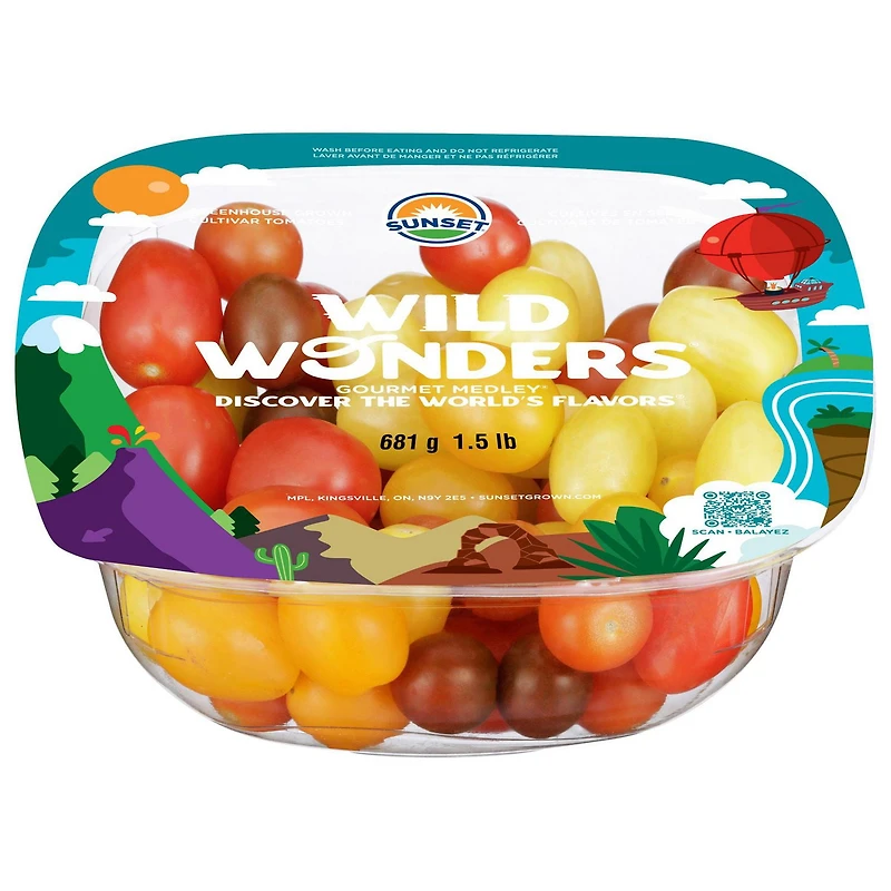 Tomates Medley SUNSET Wild Wonders Tomates Medley SUNSET Wild Wonders, 1,5 lb