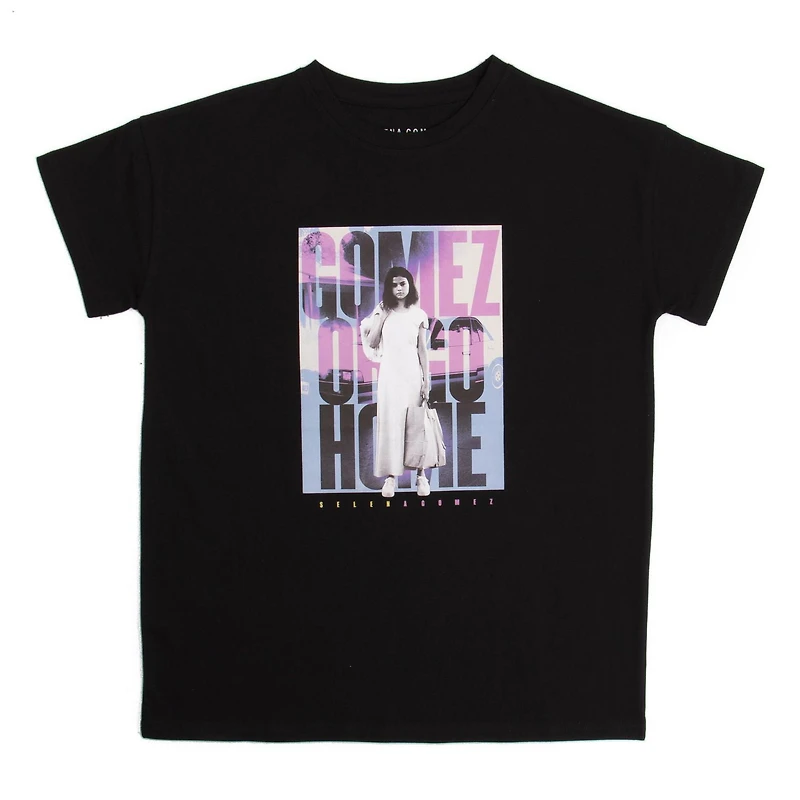Selena Gomez Tee Shirt à manche courte pour filles