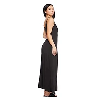 Robe longue chiffonnée George pour femmes