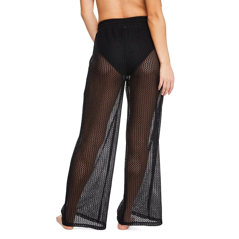Pantalon cache-maillot en crochet George pour femmes