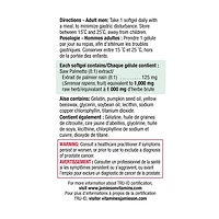 Jamieson Gélules de Prostease Palmier Nain 1000 mg