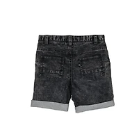 Boys Mini Pop Kids Denim Charcoal Shorts