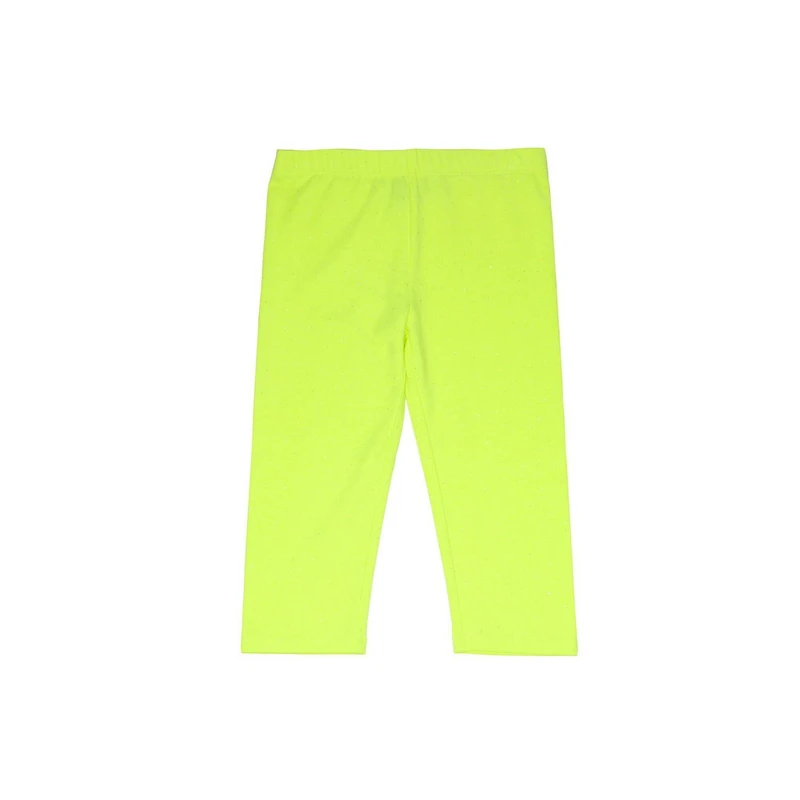 Filles Mini Pop Kids Capris Neon Lime Party