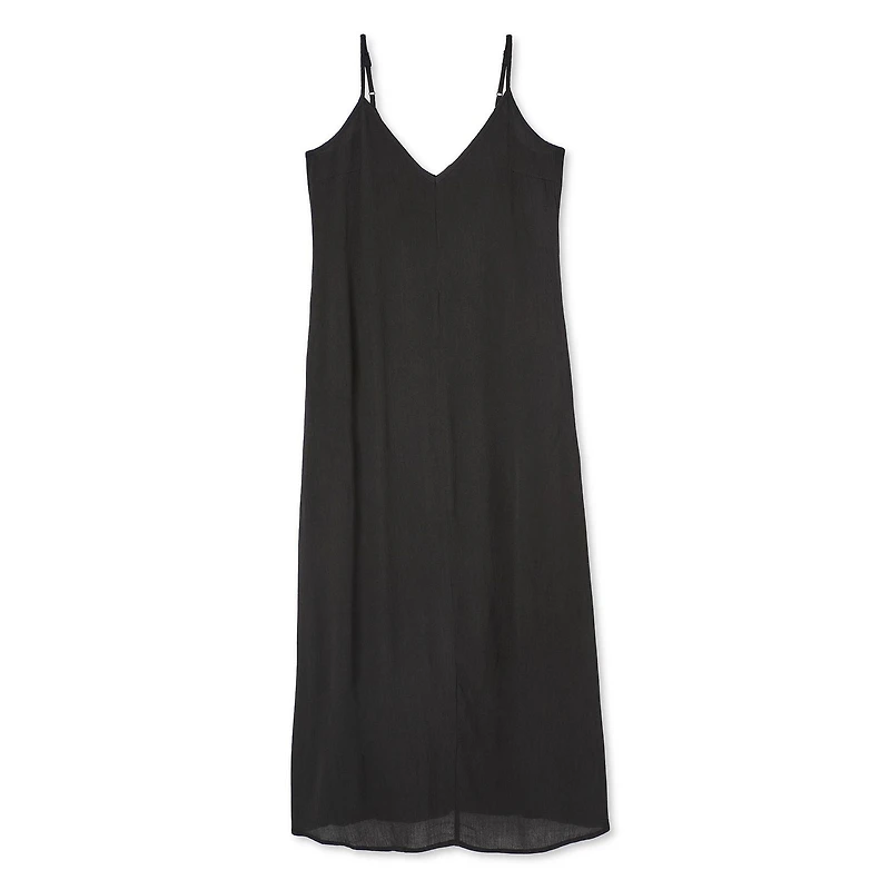 Robe longue chiffonnée George pour femmes