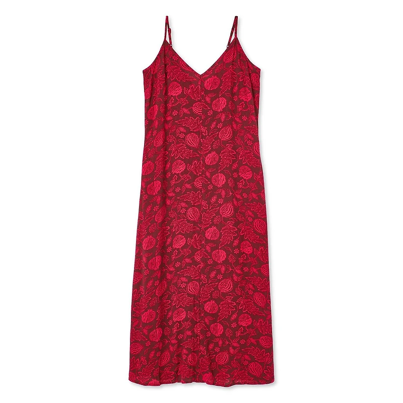 Robe longue chiffonnée George pour femmes