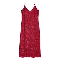 Robe longue chiffonnée George pour femmes