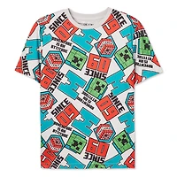 Minecraft Boys' Printed Tee