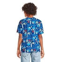 T-shirt à manches courtes Sonic le hérisson pour garçons Tailles TP–TG