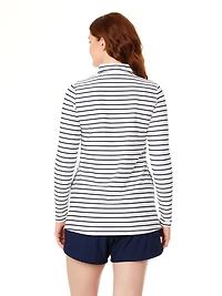 Lands' End maillot de bain à manches longues en nylon et élasthanne pour femme End, Tailles S XXL