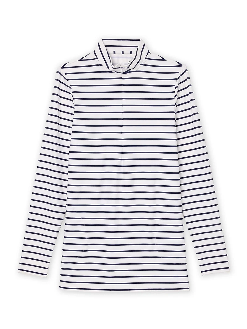 Lands' End maillot de bain à manches longues en nylon et élasthanne pour femme End, Tailles S XXL
