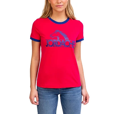Jordache Women's Ringer Tee