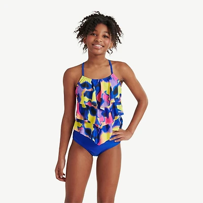 Tankini 2 pièces avec petits gâteaux Justice pour filles