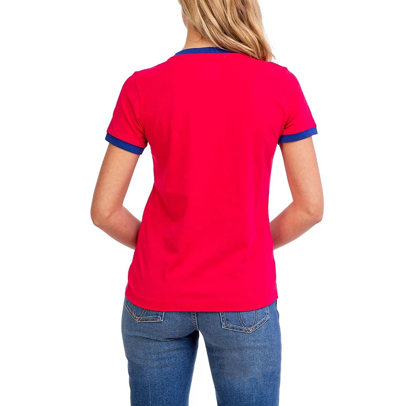 Jordache Women's Ringer Tee