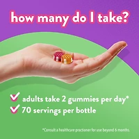 Vitafusion MultiVites Adult Gummy Vitamins, 150 gummies, natural flavour