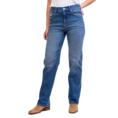 Jordache Women's High Rise Straight Jean