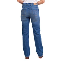 Jordache Women's High Rise Straight Jean