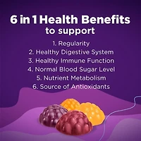 RestoraFIBRE+ Complément alimentaire quotidien en fibres prébiotiques 6 en 1 pour adultes, soutient les bienfaits pour la santé, y compris la régularité, le soulagement doux de la constipation et la 115 count