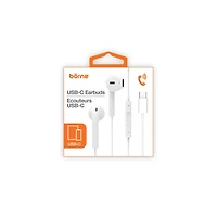 USB-C WIRED EARBUDS - WHITE