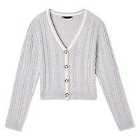 No Boundaries Women's Varsity Cardigan