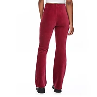 Pantalon en velours côtelé à jambe évasée No Boundaries pour femmes