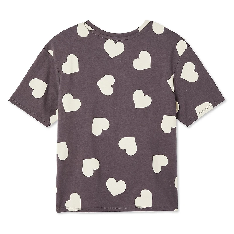 T-shirt imprimé George pour filles Tailles TP–TG