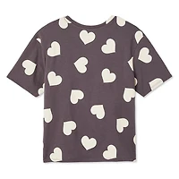George Girls' Printed Tee, Sizes XS-XL