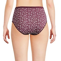 Lot de 6 petites culottes George pour femmes Tailles P-TTG