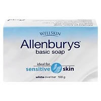 Allenburys White Oval Basic bar Soap