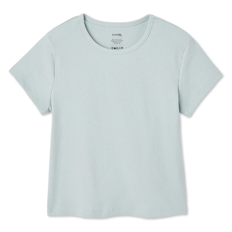 George Girls' Rib Baby Tee