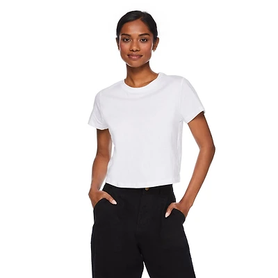 T-shirt raccourci George pour femmes