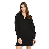 George Women's Quarter-Zip Soft Knit Dress