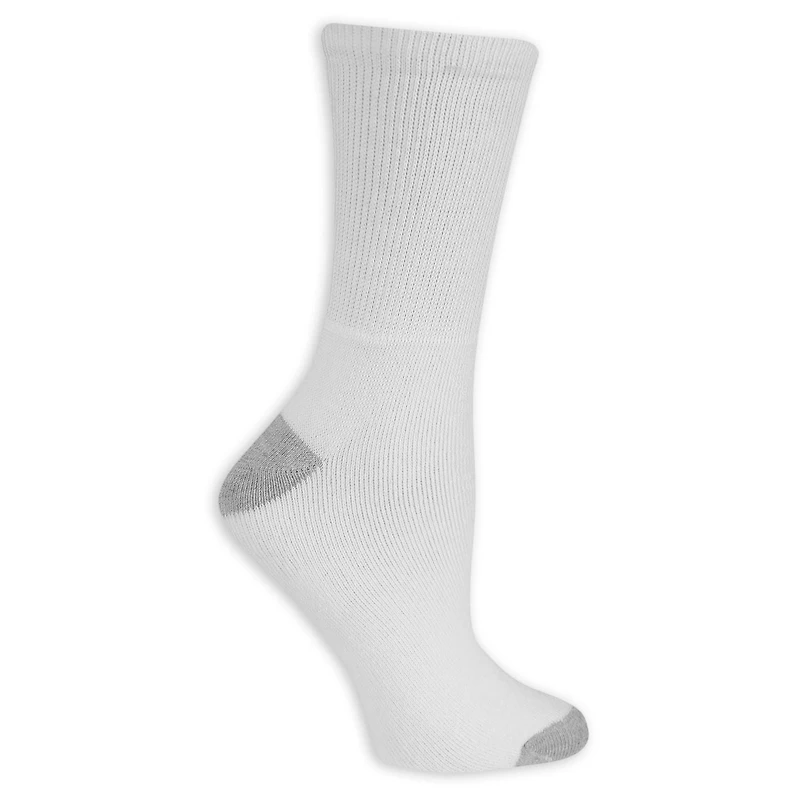 Fruit of the Loom Ladies Cuff Socks - 6 Pairs