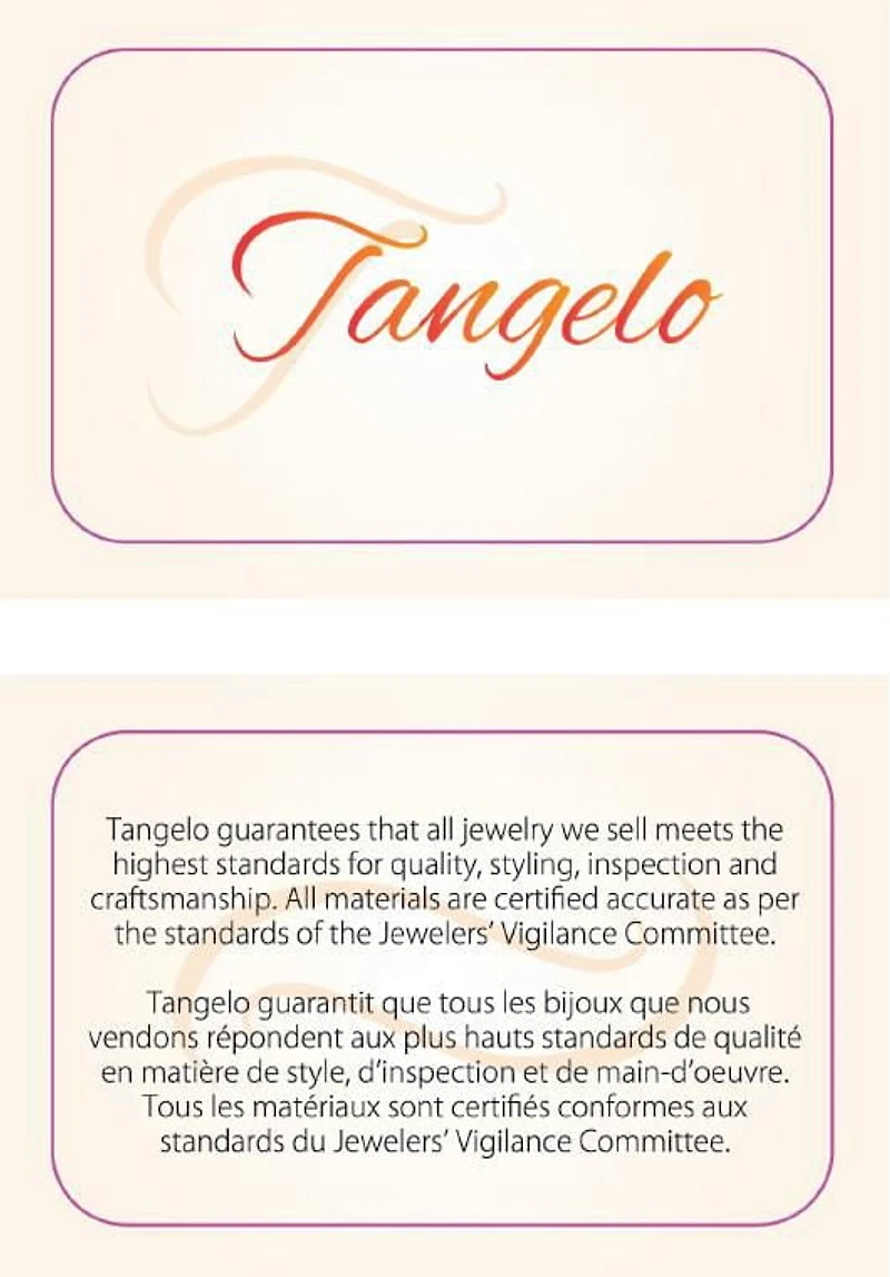 Tangelo 0.15 Carat T.G.W. Morganite and Diamond-Accent Rose-Rhodium Plated Sterling Silver Ring