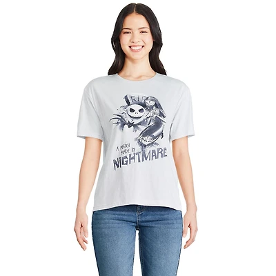 T-shirt L’Étrange Noël de Monsieur Jack Disney pour femmes
