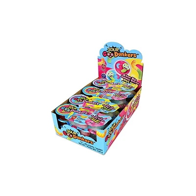 Sour Goodunkers, Fruity gummy worms with a dip