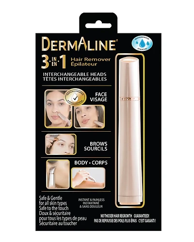 DermaLine 3 en 1 Epilateur 3 in 1