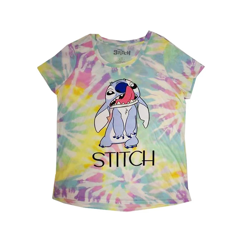 Ladies Plus Disney Lilo & Stitch Silly Stitch Name T-Shirt