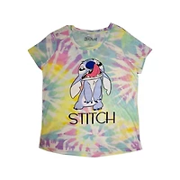 Ladies Plus Disney Lilo & Stitch Silly Stitch Name T-Shirt
