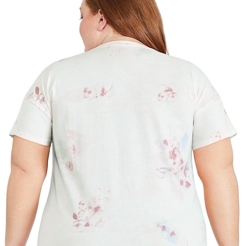 George Plus Women's Crew Neckline Nightshirt
