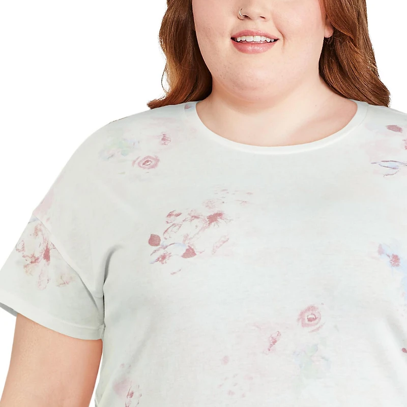 George Plus Women's Crew Neckline Nightshirt