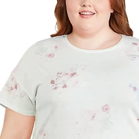 George Plus Women's Crew Neckline Nightshirt