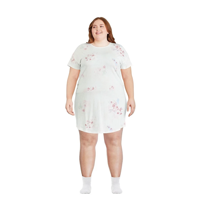 George Plus Women's Crew Neckline Nightshirt