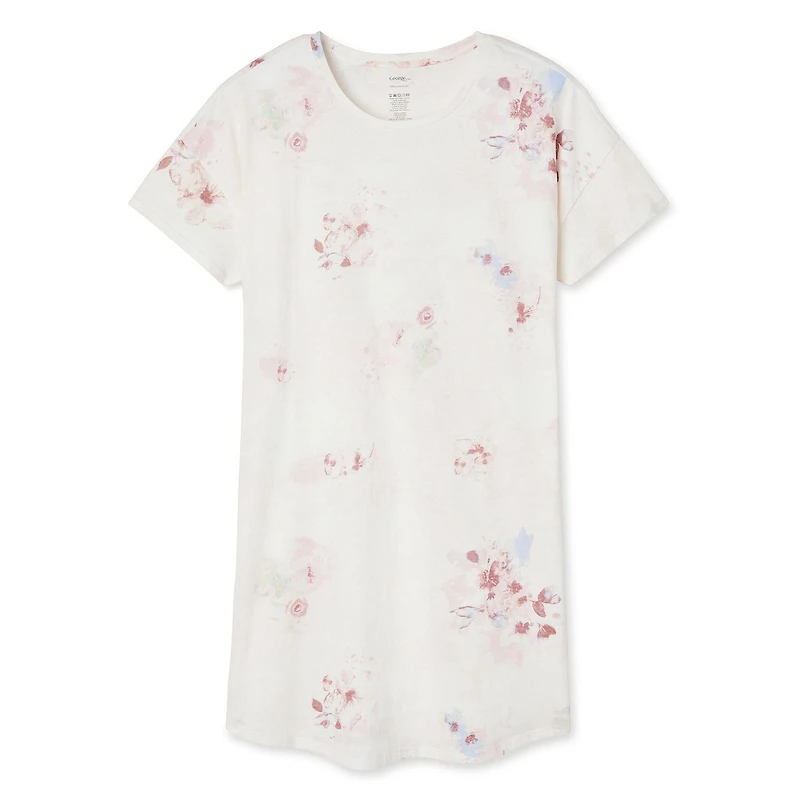 George Plus Women's Crew Neckline Nightshirt